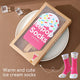 Gift Socks Unique and Colorful Ice Cream Patterns for Men and Women 1 Pair